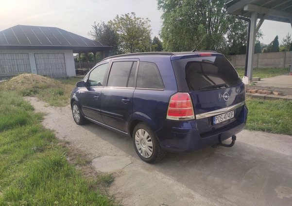 Opel Zafira cena 8500 przebieg: 243700, rok produkcji 2006 z Orzysz małe 7